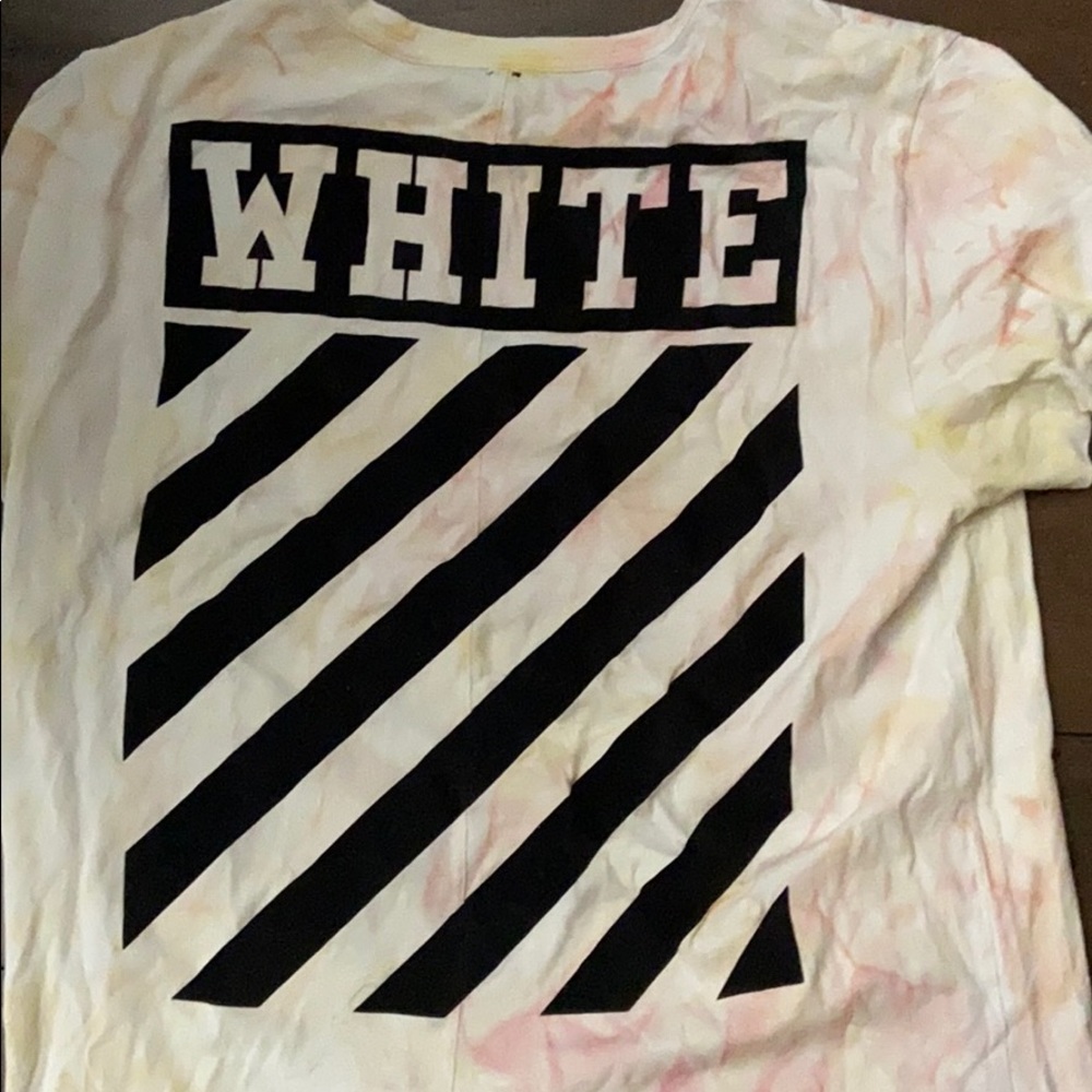 OffWhite SSENSE exclusive tyedye T-shirt